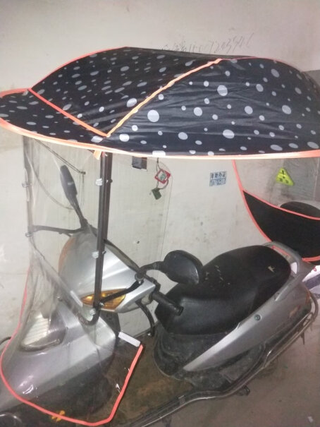 馨颜电动车雨棚车棚遮阳伞电瓶车防晒太阳伞小龟王电动车能装吗？