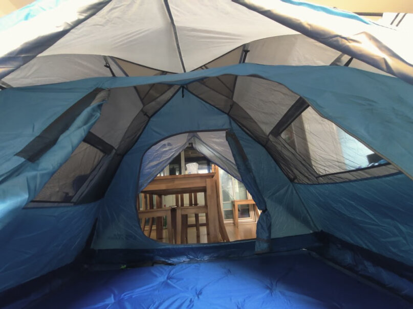 帐篷-垫子牧高笛公园休闲3-4人大空间速开透气防风防雨自动帐篷零动买前必看,使用情况？