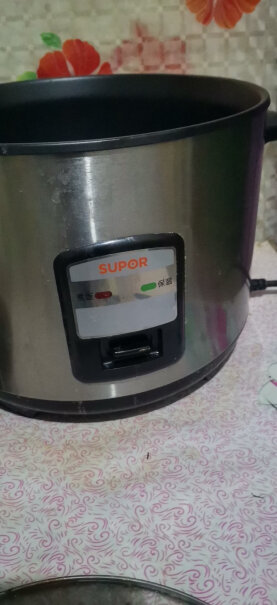苏泊尔电饭锅6L大容量电饭煲机械老式带蒸笼质量怎么样 用了有坏的吗？