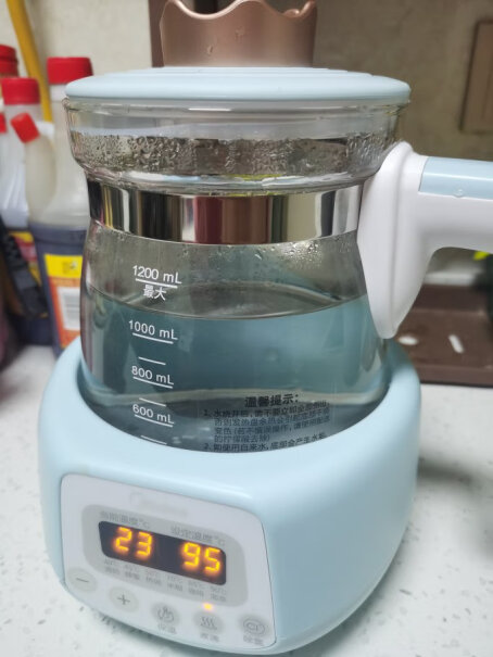 美的婴儿恒温水壶调奶器热奶器1.2L我想把水加热到80度。不沸腾。到度数就停止。行吗？