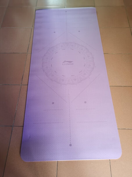 瑜伽垫李宁LBDM784瑜伽垫来看下质量评测怎么样吧！评价质量实话实说？