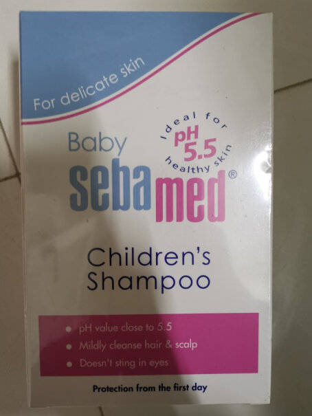 施巴Sebamed儿童洗发液250ml儿童婴儿宝宝洗发水七个月宝宝能用吗？