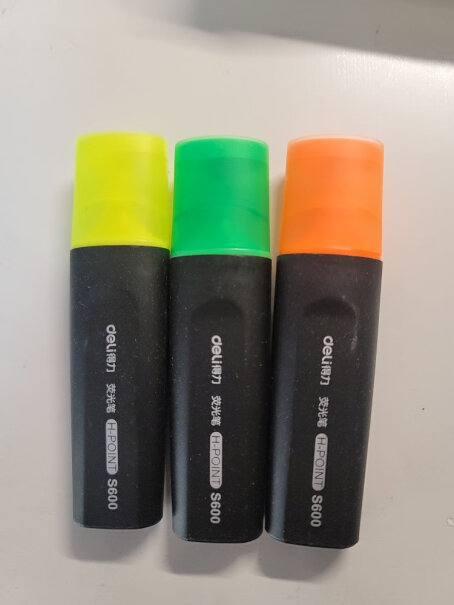 笔类得力黄色荧光笔重点醒目标记笔手帐可用水性记号笔10支到底要怎么选择,怎么样入手更具性价比！