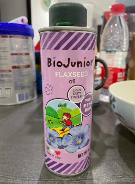 碧欧奇籽油Biojunior冷榨250ml宝宝营养评测报告