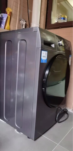 海尔洗衣机滚筒洗烘一体机全自动10公斤大容量微蒸汽杀菌除螨空气洗一级能效智能变频洗烘一体+空气洗+智亲们，谁用过烘干功能，我的烘干咋和没烘一样，烘干要多久？