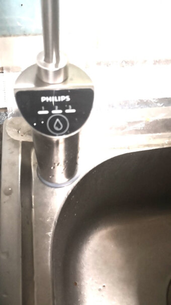 飞利浦小方盒SRO500净水器厨房家用直饮RO反渗透纯水机可以不用電控水龍頭嗎？
