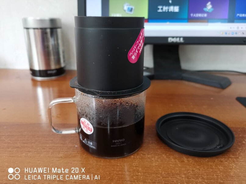 HARIO日本进口手冲套装不锈钢滤网手冲咖啡冲泡一体手冲咖啡壶套装200ML黑色质量值得入手吗？评测报告来了！