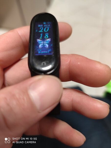 小米手环5 NFC 石墨黑小米5能检测血压吗？