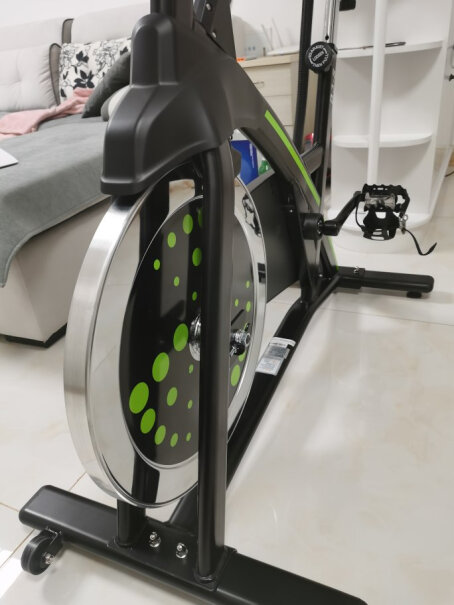 舒华动感单车家用智能磁控静音运动健身器材不上课，就自己匀速骑也可以减肥吧？