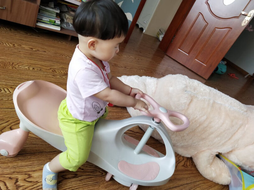 爱音扭扭车儿童溜溜车1-3-6岁宝宝滑行后轮装反了能拆吗？