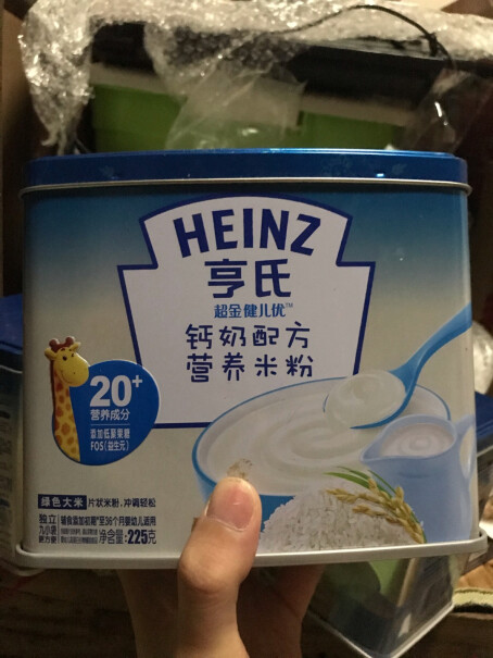 亨氏Heinz请问下里面有没有添加了牛奶或奶粉了呢 ？