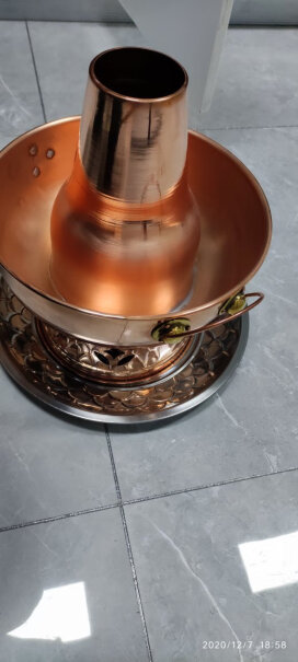 尚烤佳铜火锅火锅的分量重不重？