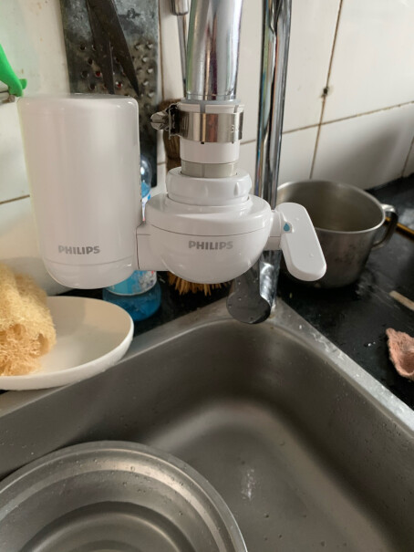 飞利浦水龙头净水器家用水龙头过滤器厨房自来水过滤器净水机才用了一个星期，过滤出水就很慢？