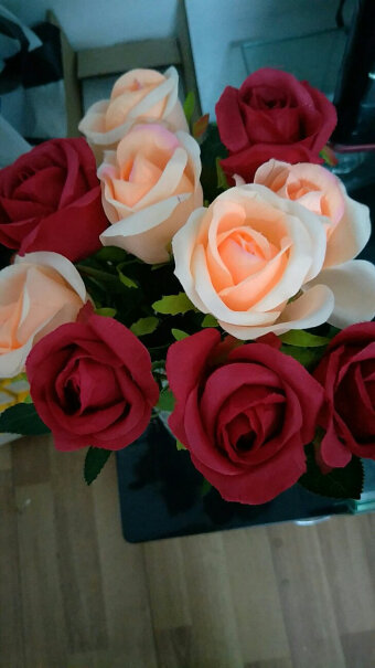 花瓶花艺凉笙10支仿真玫瑰花假花客厅家居装饰品人造花内幕透露,冰箱评测质量怎么样！