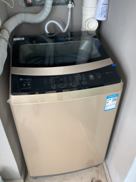 小天鹅8公斤变频波轮洗衣机全自动甩干好吗。内桶没有空。请问怎么甩干？
