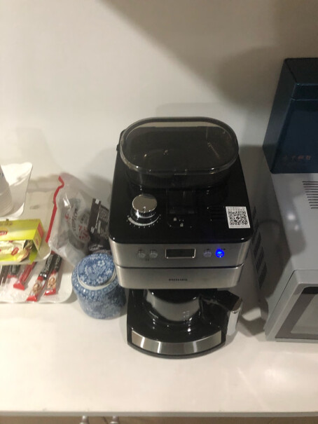 飞利浦咖啡机家用全自动美式咖啡机是否有过滤纸网？