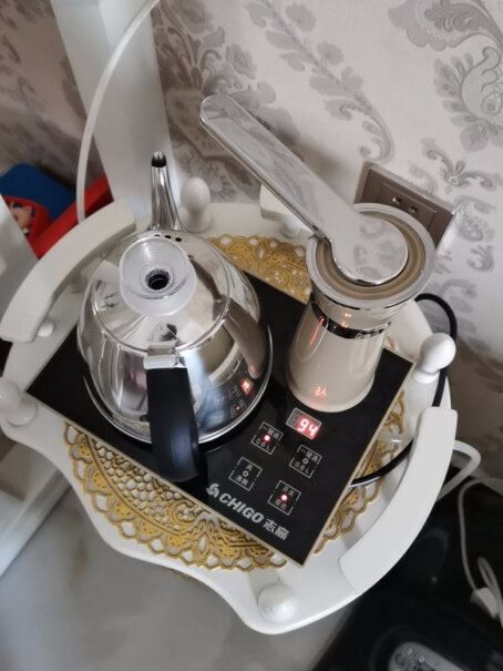 志高（CHIGO）电水壶-热水瓶志高全自动上水电热水壶智能旋转免开盖烧水壶使用情况,哪个值得买！