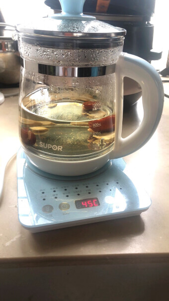 苏泊尔养生壶加厚玻璃电热水壶可以煮红糖姜茶吗？