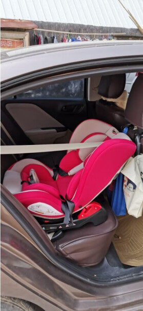 安全座椅嘻优米儿童安全座椅汽车用车载婴儿可坐可躺0-12岁通用款红色来看看图文评测！测评结果让你出乎意料！