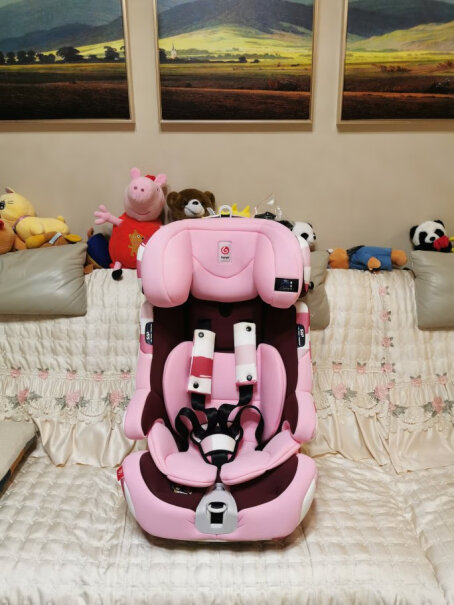 安全座椅感恩宝宝汽车儿童安全座椅阿瑞斯钢骨架汽车isofix硬接口买前必看,评测报告来了！