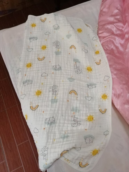 迪士尼宝宝6层纯棉婴儿纱布浴巾最近买的亲，质量很好？掉毛吗？值得购买不？