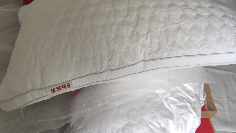 纤维枕恒源祥枕芯星级羽丝绒安睡枕头性能评测,使用感受大揭秘！