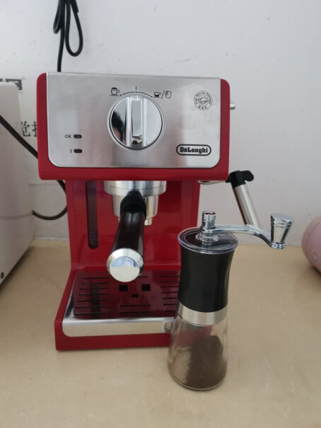 咖啡机德龙咖啡机趣享系列半自动咖啡机要注意哪些质量细节！质量好吗？