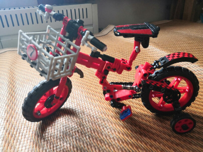 机器人积木科技拼装车模儿童玩具自行车摩托跑车越野车男孩礼物儿童单车哪个更合适,可以入手吗？