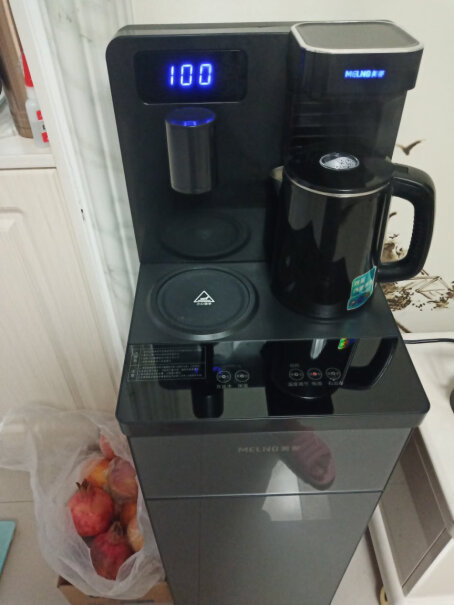 美菱茶吧机家用多功能智能遥控温热型立式饮水机你们的遥控点一下可以打开电源吗，我的只能在机器上双击两下才能用遥控加水？