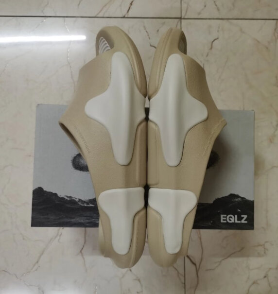 EQLZ官方OASIS运动拖鞋男士情侣 沙漠灰 43/44评测质量好吗？看质量评测怎么样！