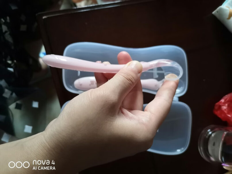 儿童餐具十月结晶婴儿硅胶勺子新生儿宝宝喂奶辅食软勺大小2支装粉色深度剖析测评质量好不好！全方位评测分享！