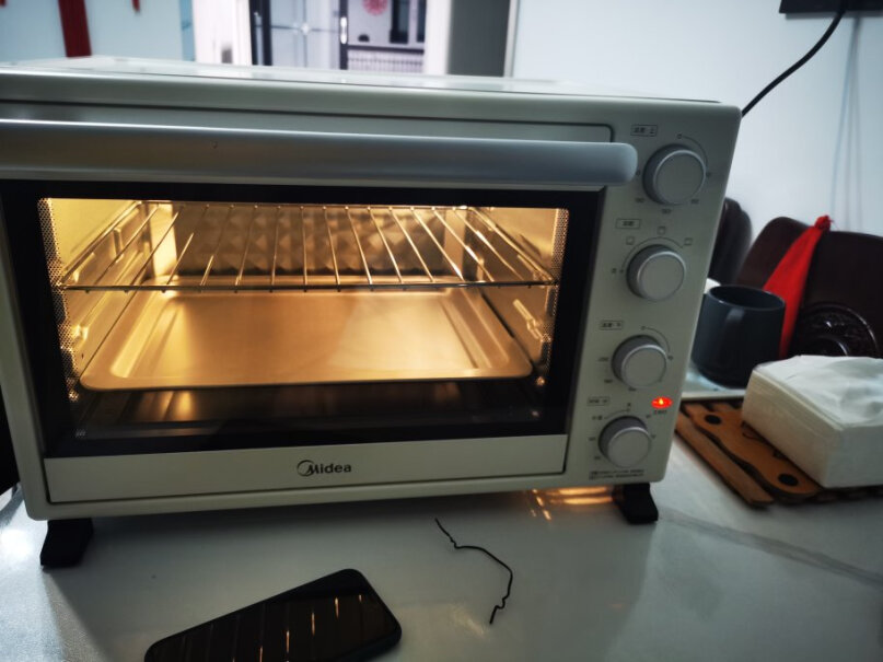 电烤箱Midea美的35升家用多功能电烤箱评测性价比高吗,小白必看！
