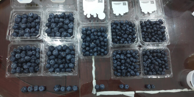 Driscoll's 怡颗莓 当季云南蓝莓4盒装 约125g新鲜吗？