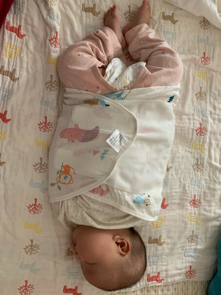 安舒棉婴儿防惊跳睡袋春秋包巾新生儿产房包裹宝宝睡觉襁褓一个多月宝宝可以用么？
