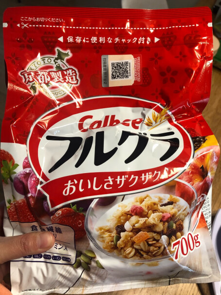 日本进口 Calbee(卡乐比) 富果乐 水果麦片700g当早餐能吃多少天？