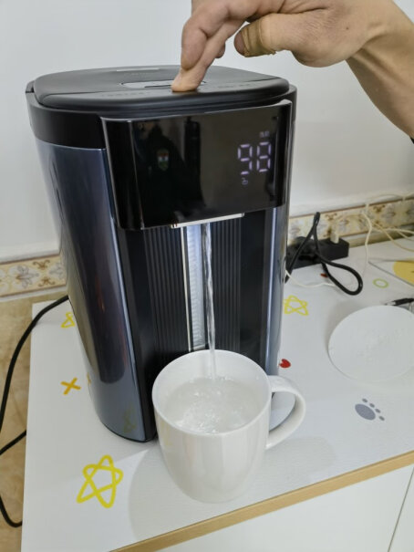 美的热水瓶水壶开水壶电水壶304暖水壶净甜5L烧开后自动保温还是需要手动选择？