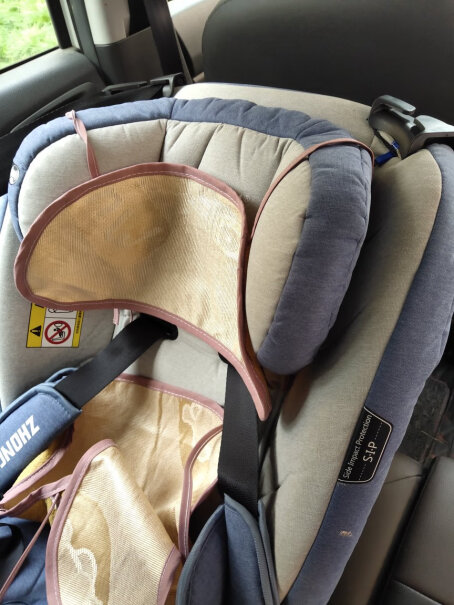 众霸汽车儿童安全座椅婴儿座椅如果宝宝睡着了，调躺着方便调节吗？