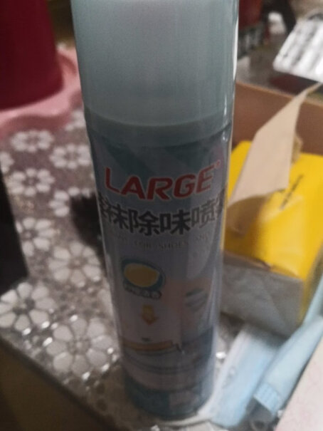 鞋子除臭剂鞋柜喷雾剂脚臭LARGE280ml除臭质量真的差吗？入手1个月评测揭露！