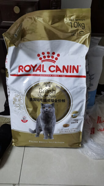 ROYALCANIN我家蓝猫9个月能吃成猫粮吗？