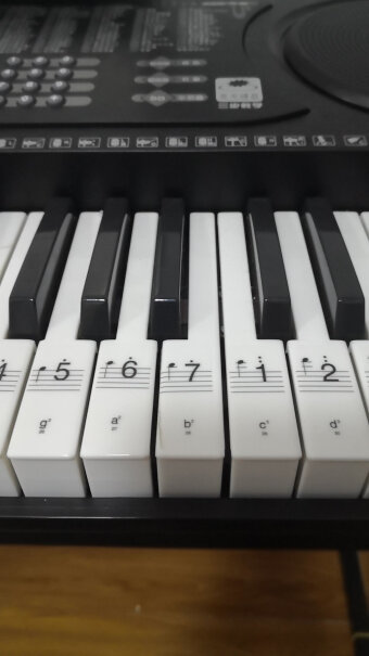 美科MK-97561键钢琴键多功能智能电子琴儿童初学乐器请问这个琴有没有琴驾啊？有什么东西送的？