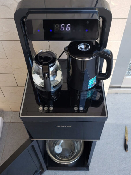 美菱饮水机立式家用茶吧机智能速热开水机可以放小桶水吗？7升的？