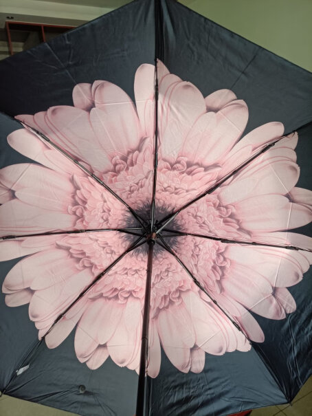 C'mon胭脂粉雏菊新买的伞会很皱吗？要怎么去皱？