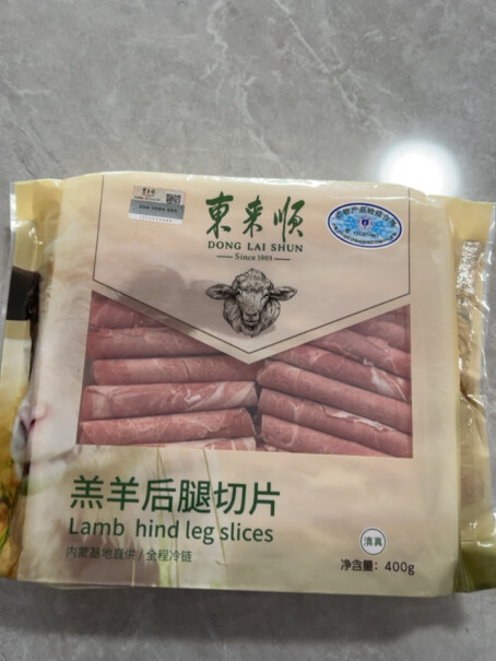 东来顺草原羊肉卷 300g/袋评测质量怎么样？买前必看评测！