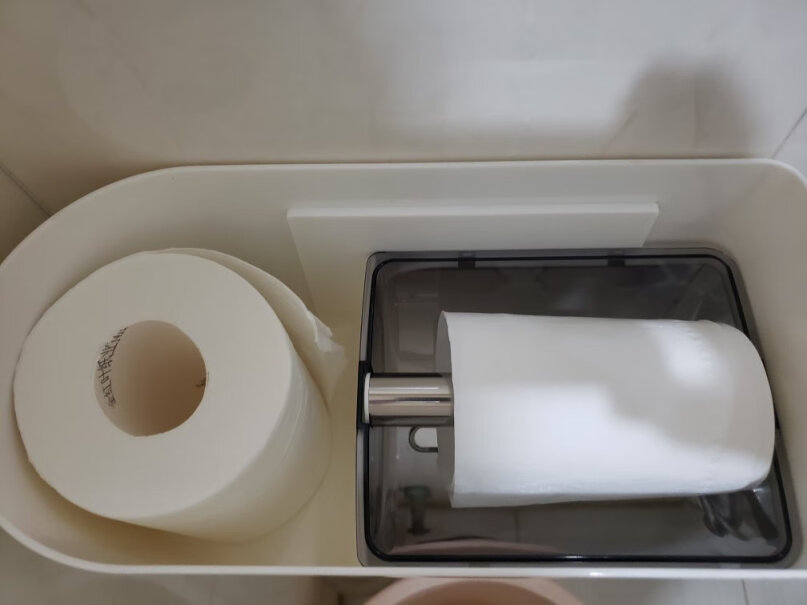 浴室用品双庆卫生间置物架防水纸巾盒入手评测到底要不要买！评测值得入手吗？