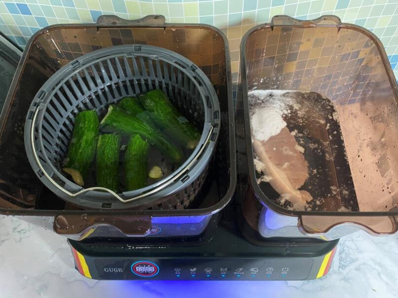 德国谷格果蔬清洗机全自动洗菜机家用肉类消毒多功能蔬果净化器可以洗碗吗？