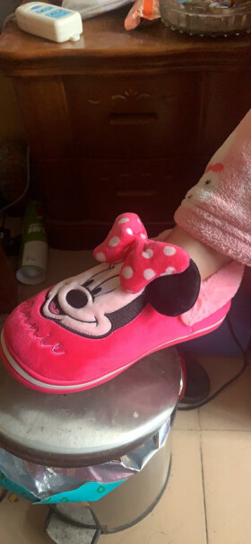 儿童拖鞋DISNEY迪士尼儿童棉拖鞋买前必看,功能真的不好吗？
