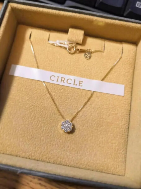 钻石项链-吊坠CIRCLE珠宝18K金钻石项链女评测结果不看后悔,评测下怎么样！