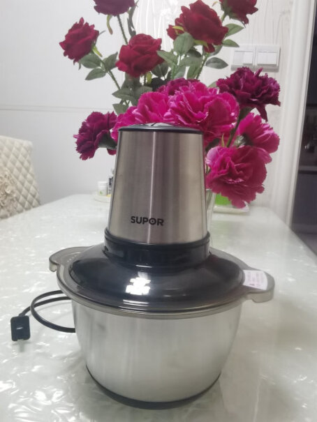 苏泊尔绞肉机家用电动不锈钢多能料理机可以打豆浆吗？