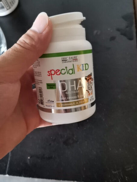 EricFavreDHAdha藻油AD+K260艾瑞胶囊买的怎么没有溯源码防伪码是正品吗？