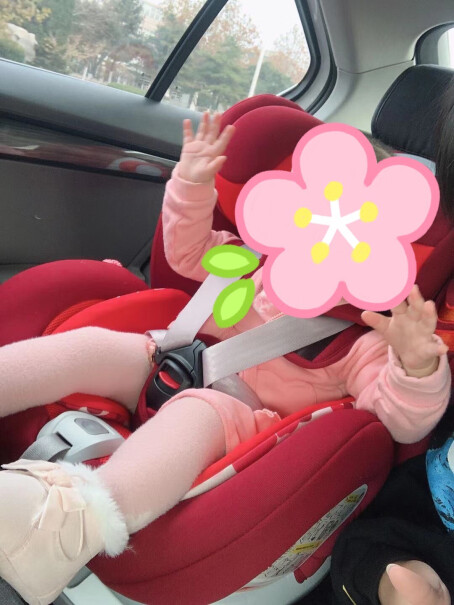 SAVILE猫头鹰宝宝汽车儿童安全座椅9个月-12岁红色会不会掉色，有点担心会染到衣服？